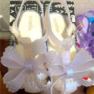 Mini Melissa toddler Bow sandals